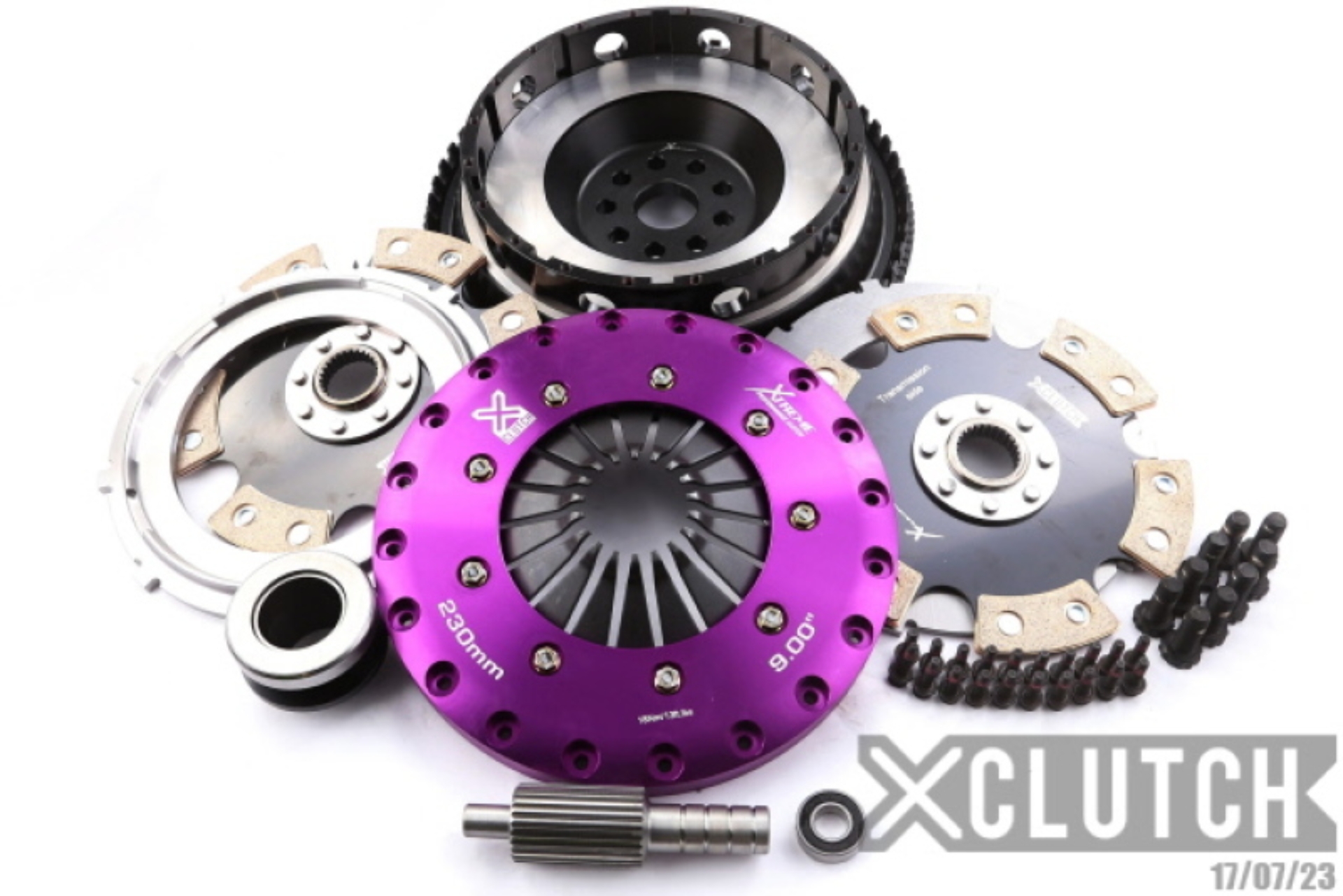 Picture of XCLUTCH XCL Clutch-9in Twin Solid Ceramic Clutch Kits - XKBM23599-2E