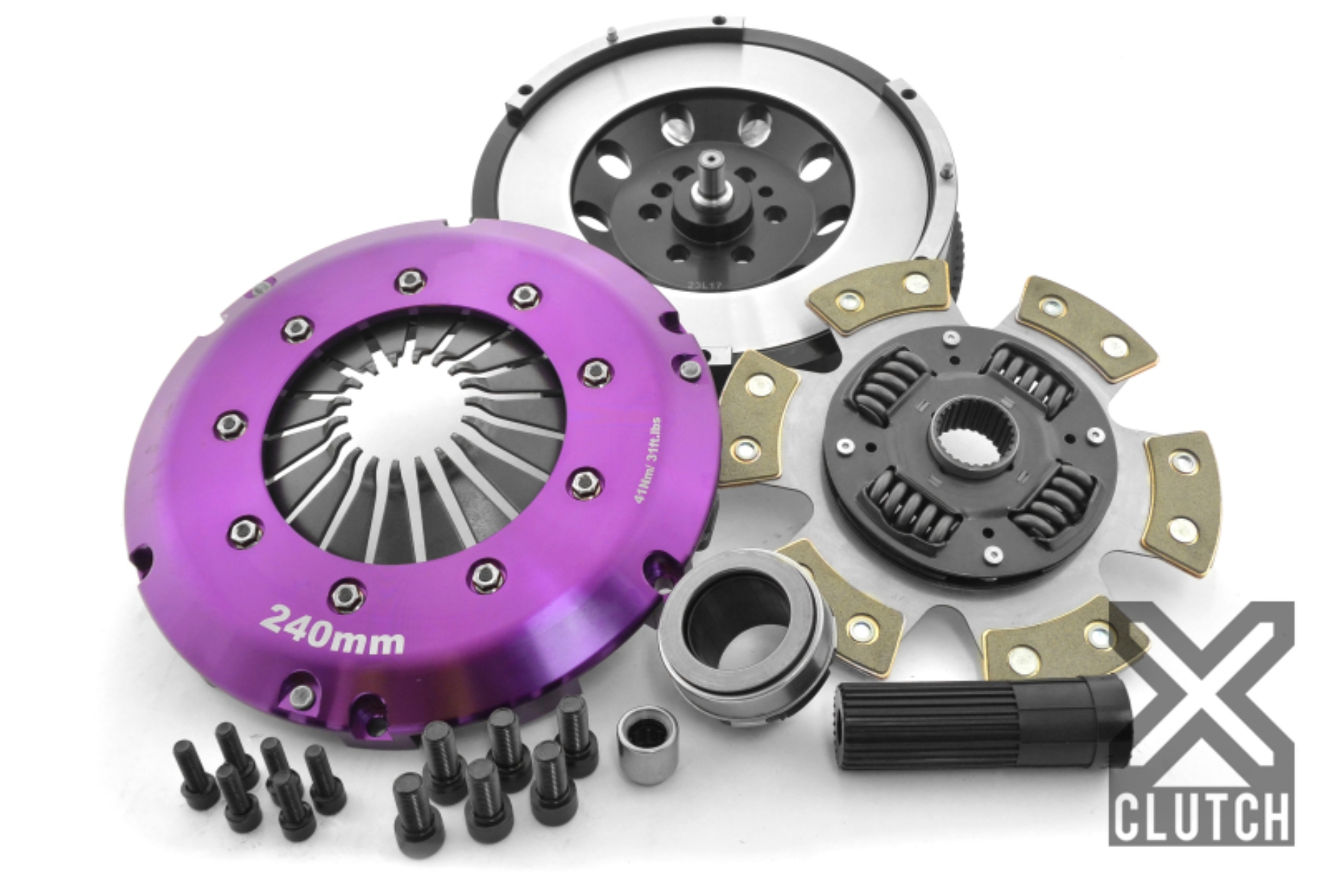 Picture of XCLUTCH XCL Clutch-Stage 2R Extra HD Sprung Ceramic Clutch Kits - XKBM24564-1R