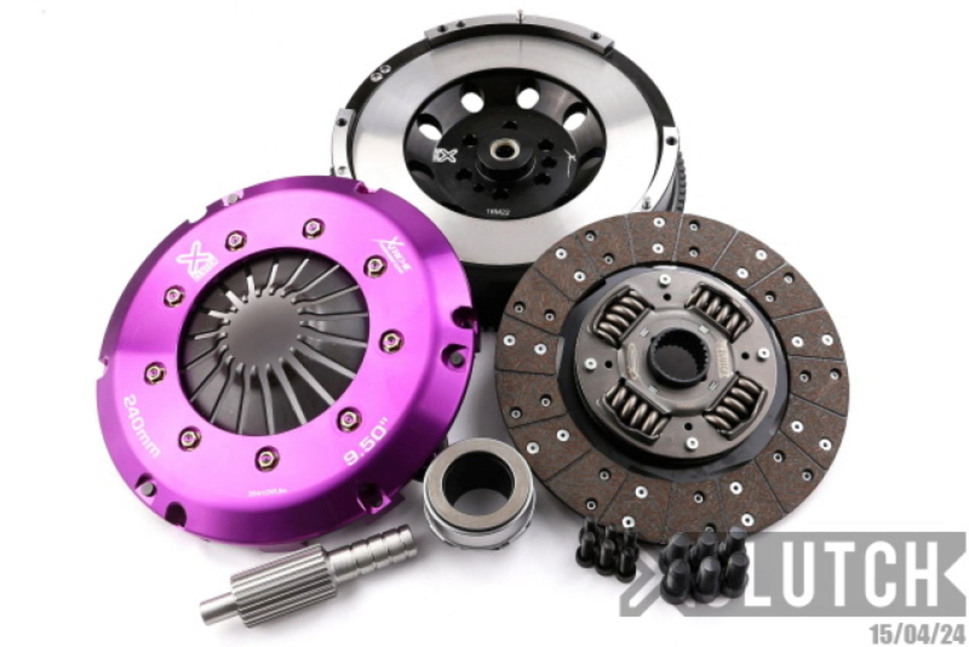 Picture of XCLUTCH XCL Clutch-Stage 1 Sprung Organic Clutch Kits - XKBM24566-1A