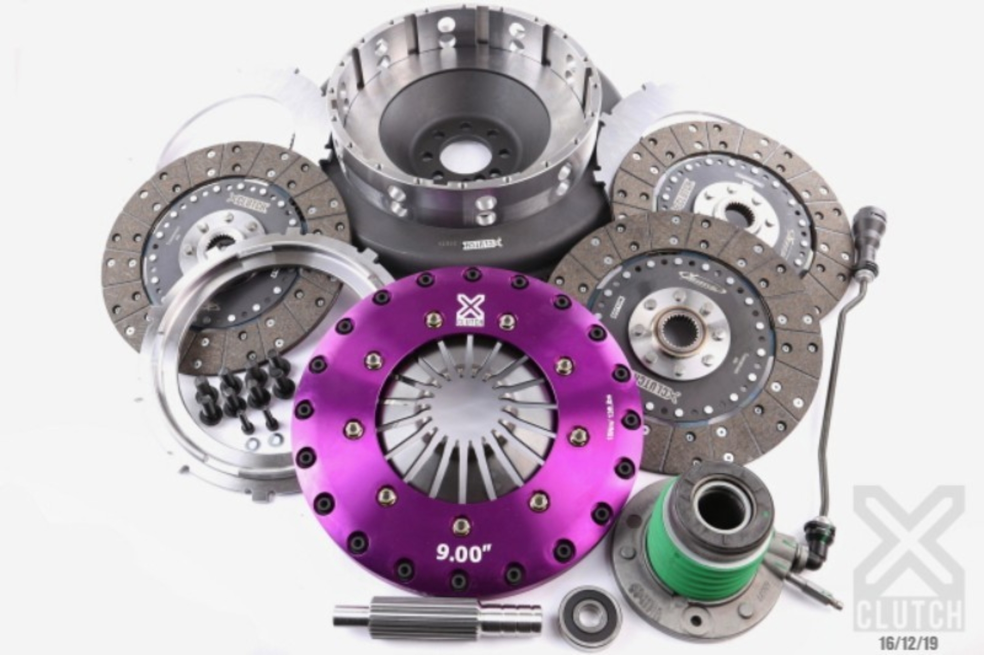 Picture of XCLUTCH XCL Clutch-9in Triple Solid Organic Clutch Kits - XKCR23632-3G