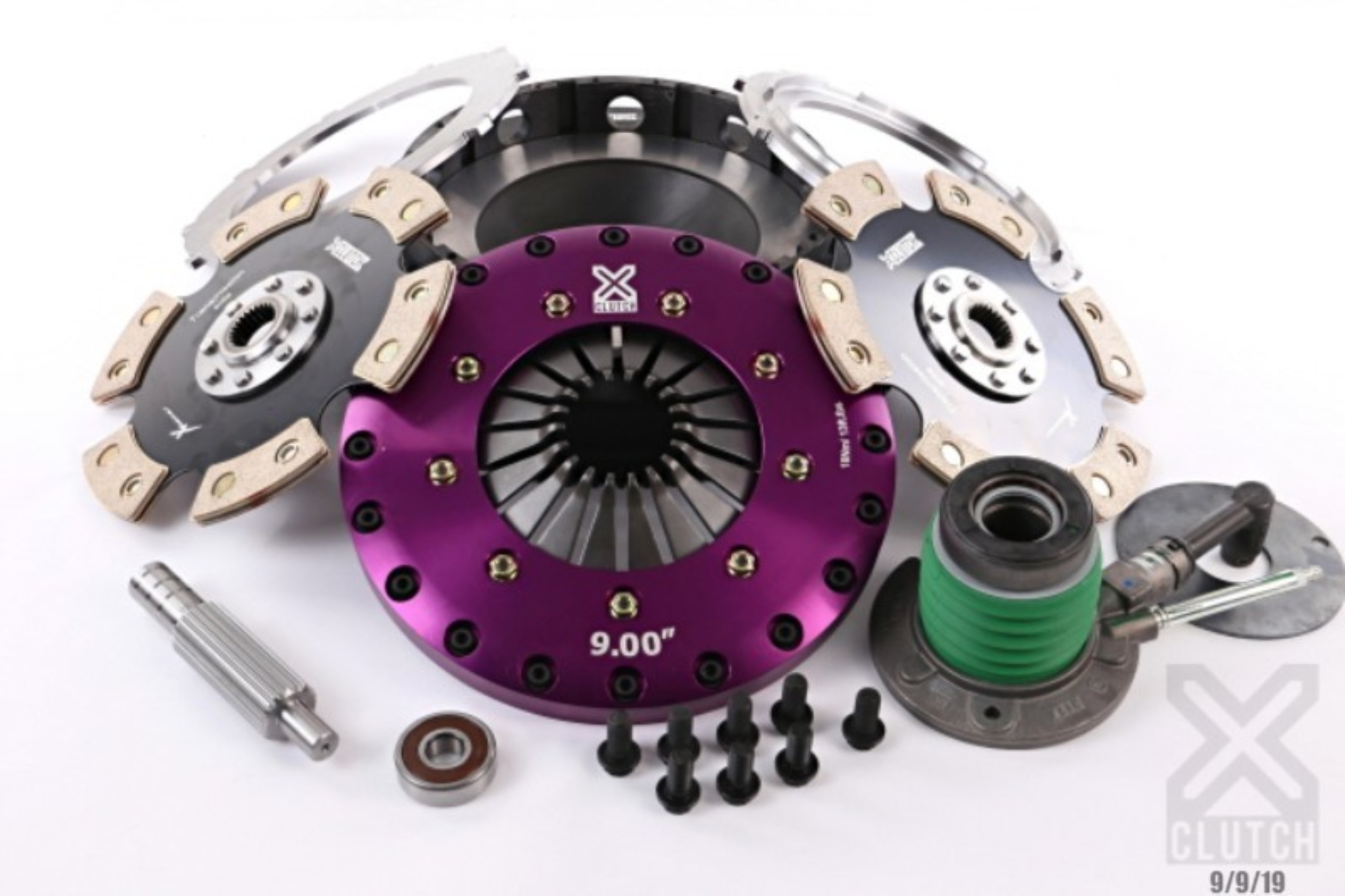 Picture of XCLUTCH XCL Clutch-9in Twin Solid Ceramic Clutch Kits - XKCR23636-2E