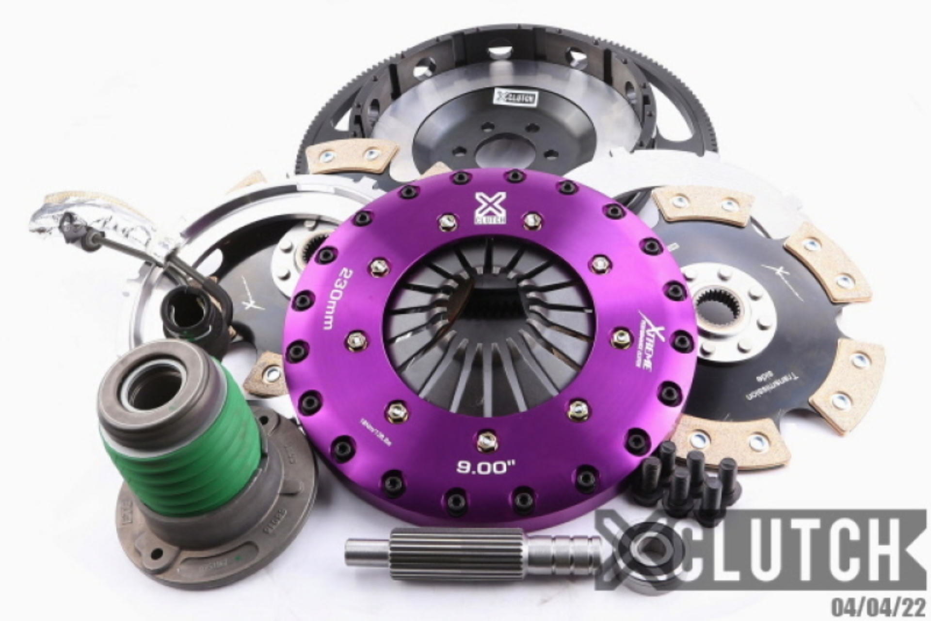 Picture of XCLUTCH XCL Clutch-9in Twin Solid Ceramic Clutch Kits - XKCR23683-2E