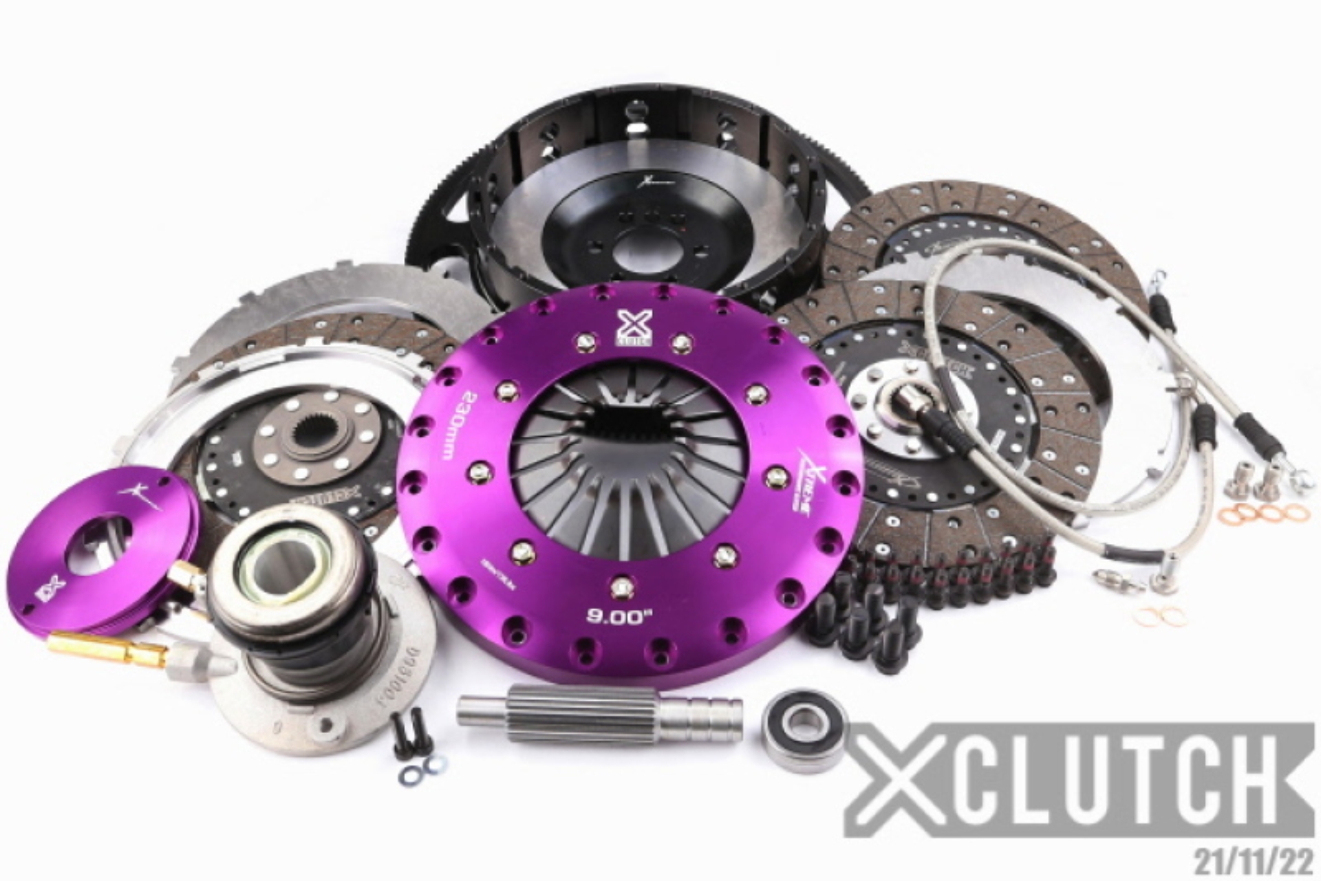Picture of XCLUTCH XCL Clutch-9in Triple Solid Organic Clutch Kits - XKCR23683-3G