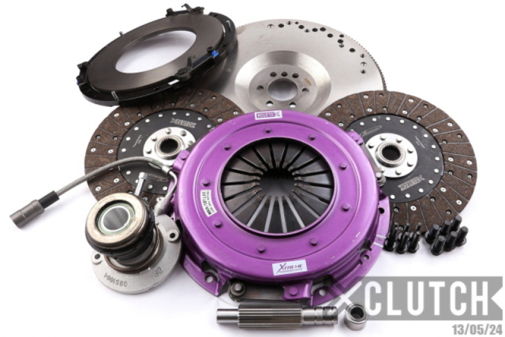 Picture of XCLUTCH XCL Clutch-10.5in Twin Solid Organic Clutch Kits - XKCR27630-2G