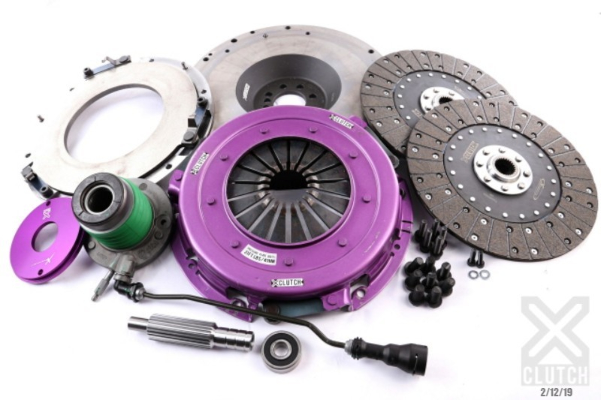 Picture of XCLUTCH XCL Clutch-10.5in Twin Solid Organic Clutch Kits - XKCR27632-2G