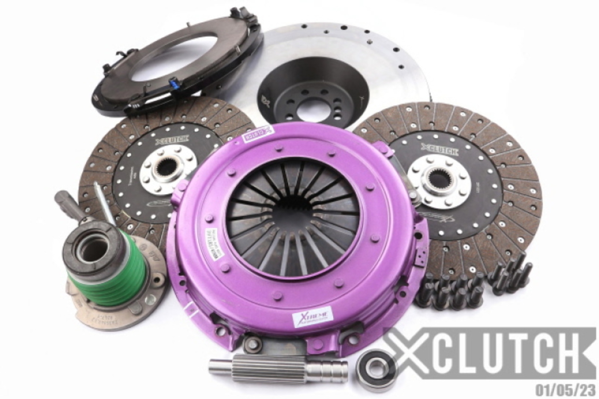 Picture of XCLUTCH XCL Clutch-10.5in Twin Solid Organic Clutch Kits - XKCR27636-2G