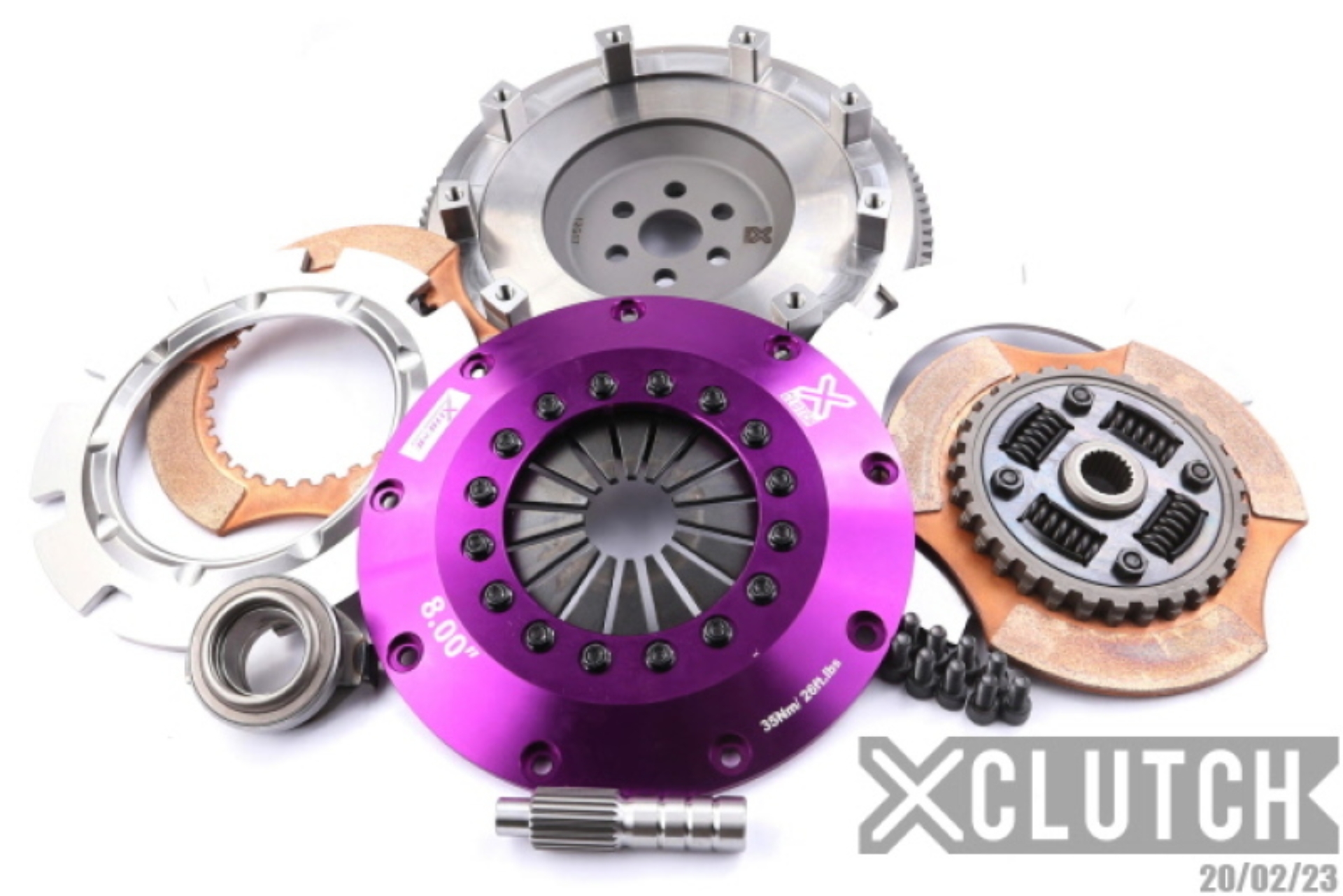 Picture of XCLUTCH XCL Clutch-8in Twin Sprung Ceramic Clutch Kits - XKFD20523-2B
