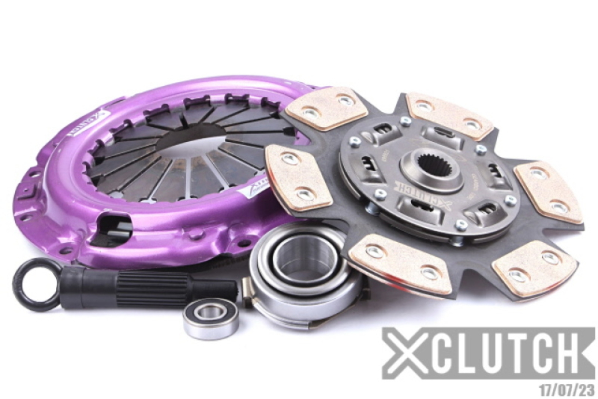 Picture of XCLUTCH XCL Clutch-Stage 2 Sprung Ceramic Clutch Kits - XKFD23003-1B