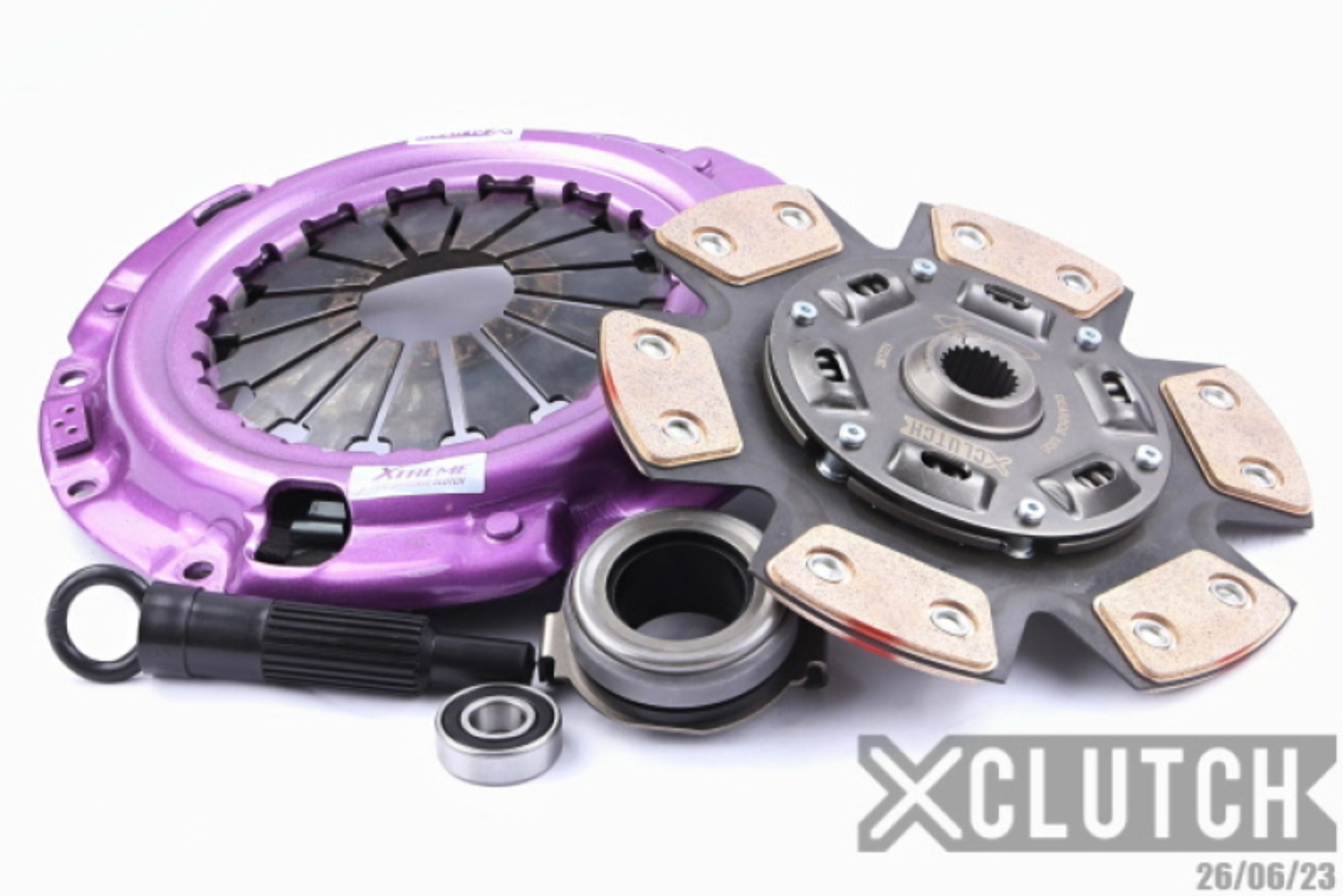 Picture of XCLUTCH XCL Clutch-Stage 2 Sprung Ceramic Clutch Kits - XKFD23011-1B
