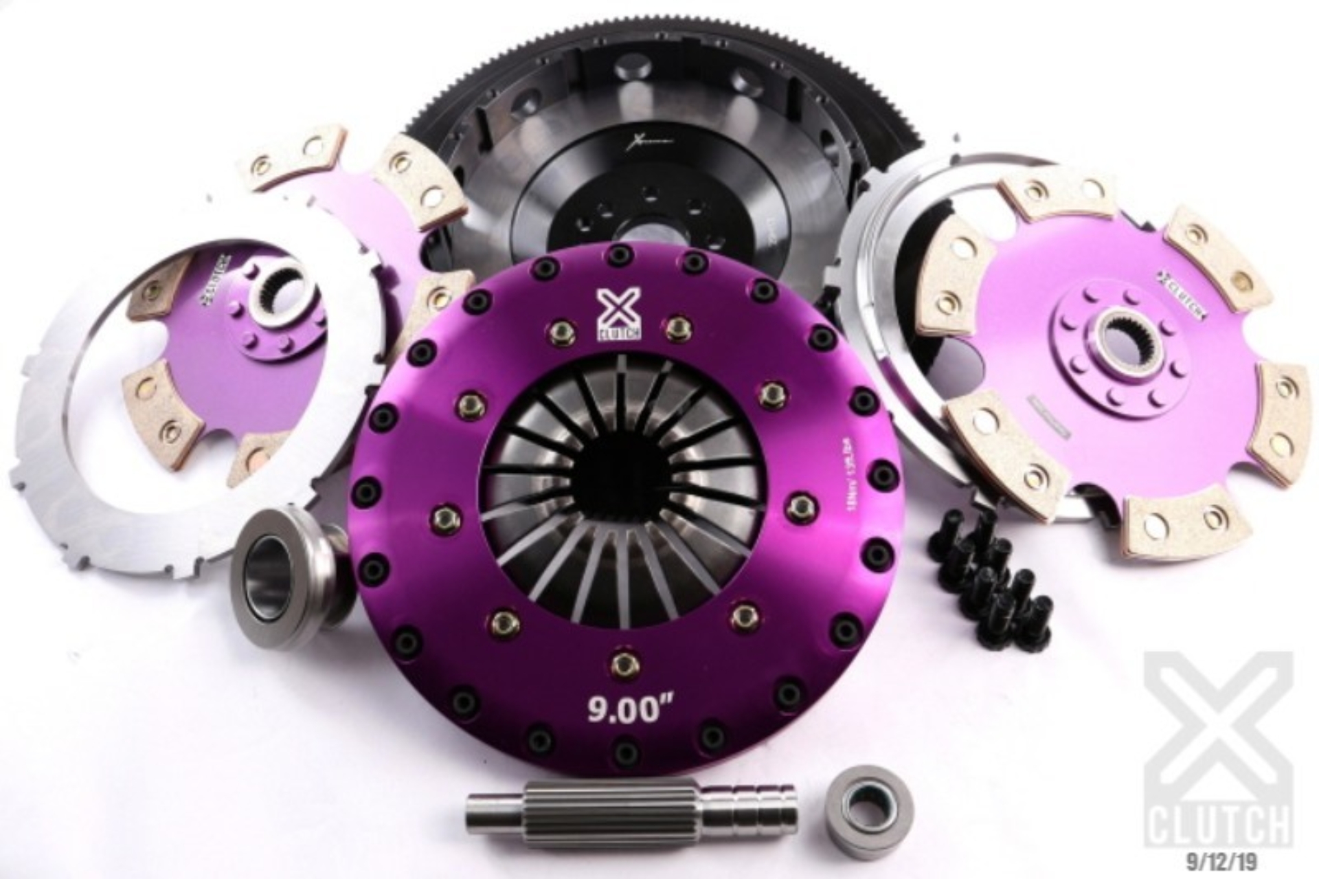 Picture of XCLUTCH XCL Clutch-9in Twin Solid Ceramic Clutch Kits - XKFD23568-2E