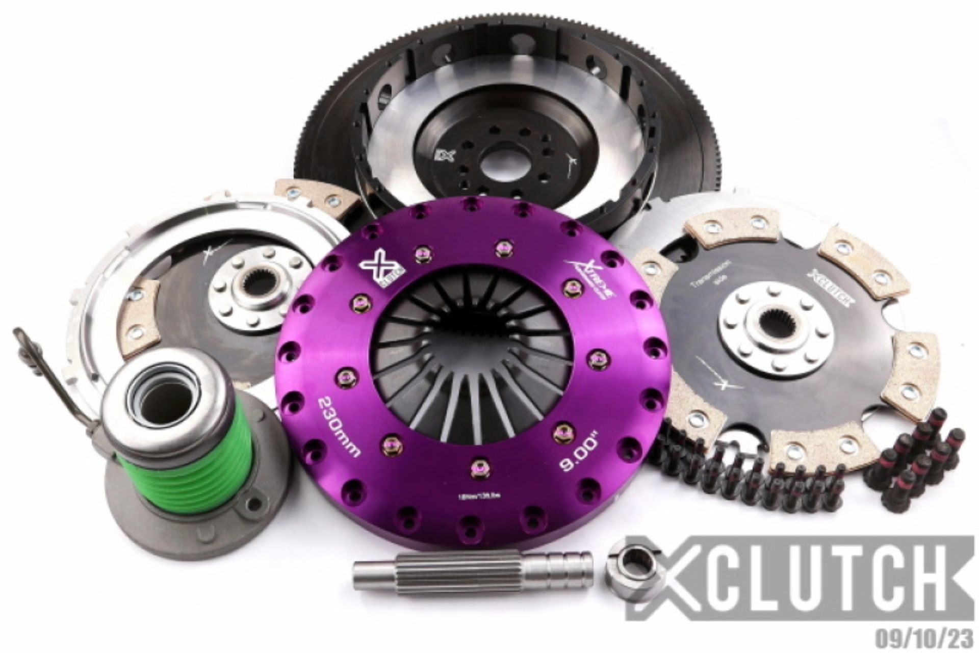 Picture of XCLUTCH XCL Clutch-9in Twin Solid Ceramic Clutch Kits - XKFD23655-2E