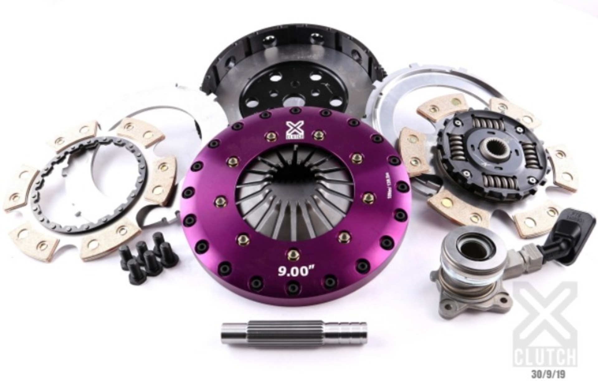 Picture of XCLUTCH XCL Clutch-9in Twin Sprung Ceramic Clutch Kits - XKFD23659-2B