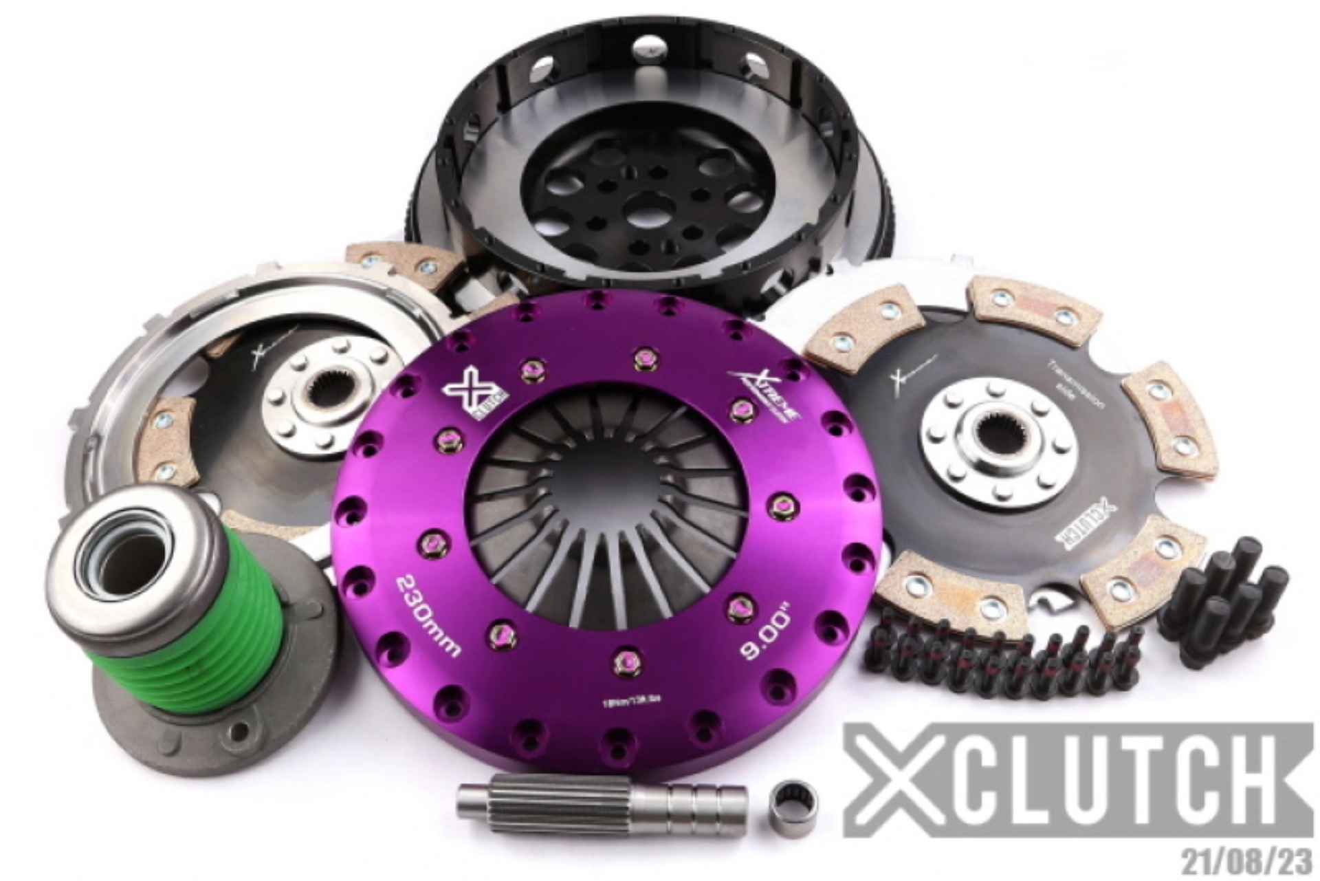 Picture of XCLUTCH XCL Clutch-9in Twin Solid Ceramic Clutch Kits - XKFD23697-2E