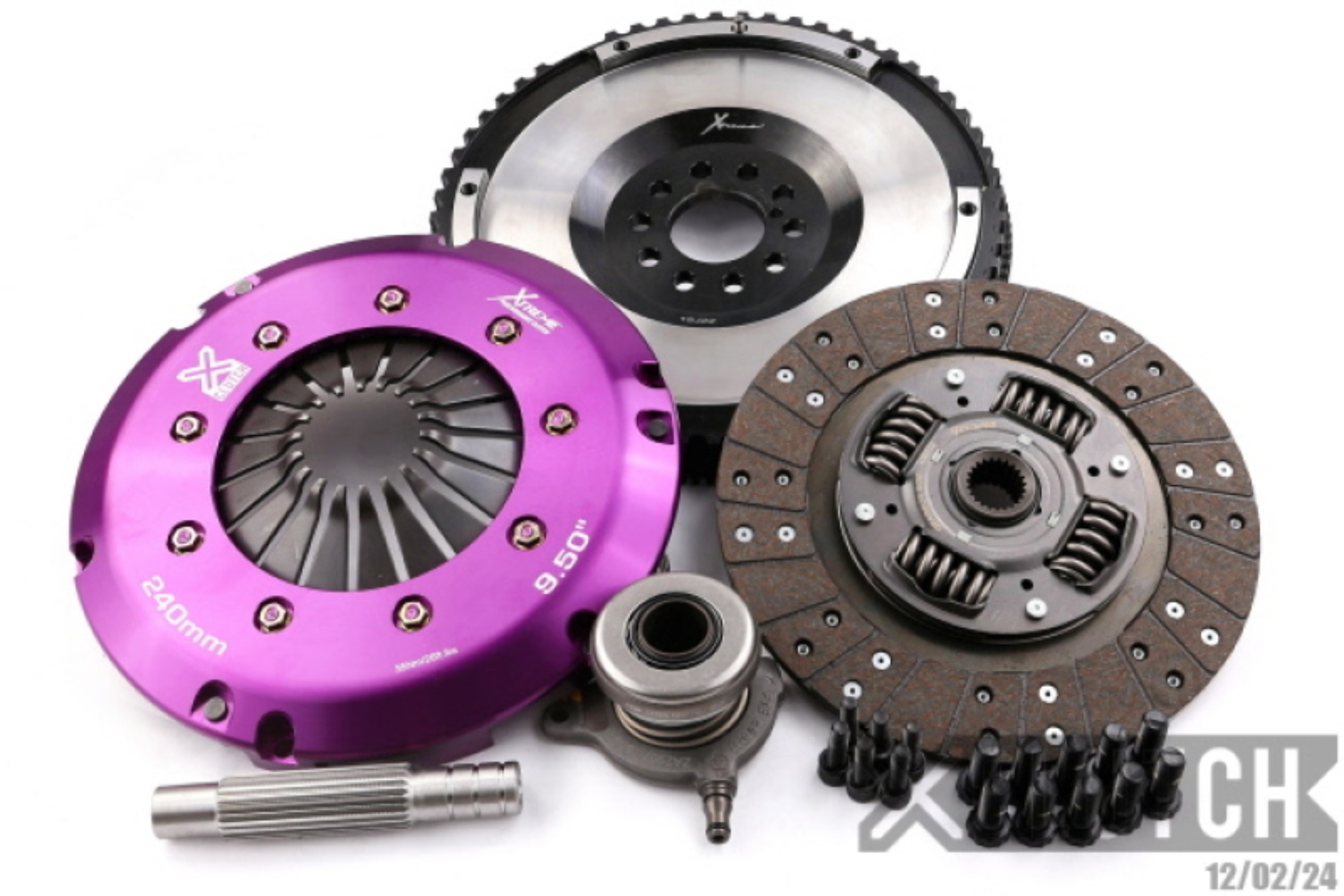 Picture of XCLUTCH XCL Clutch-Stage 1 Sprung Organic Clutch Kits - XKFD24638-1A