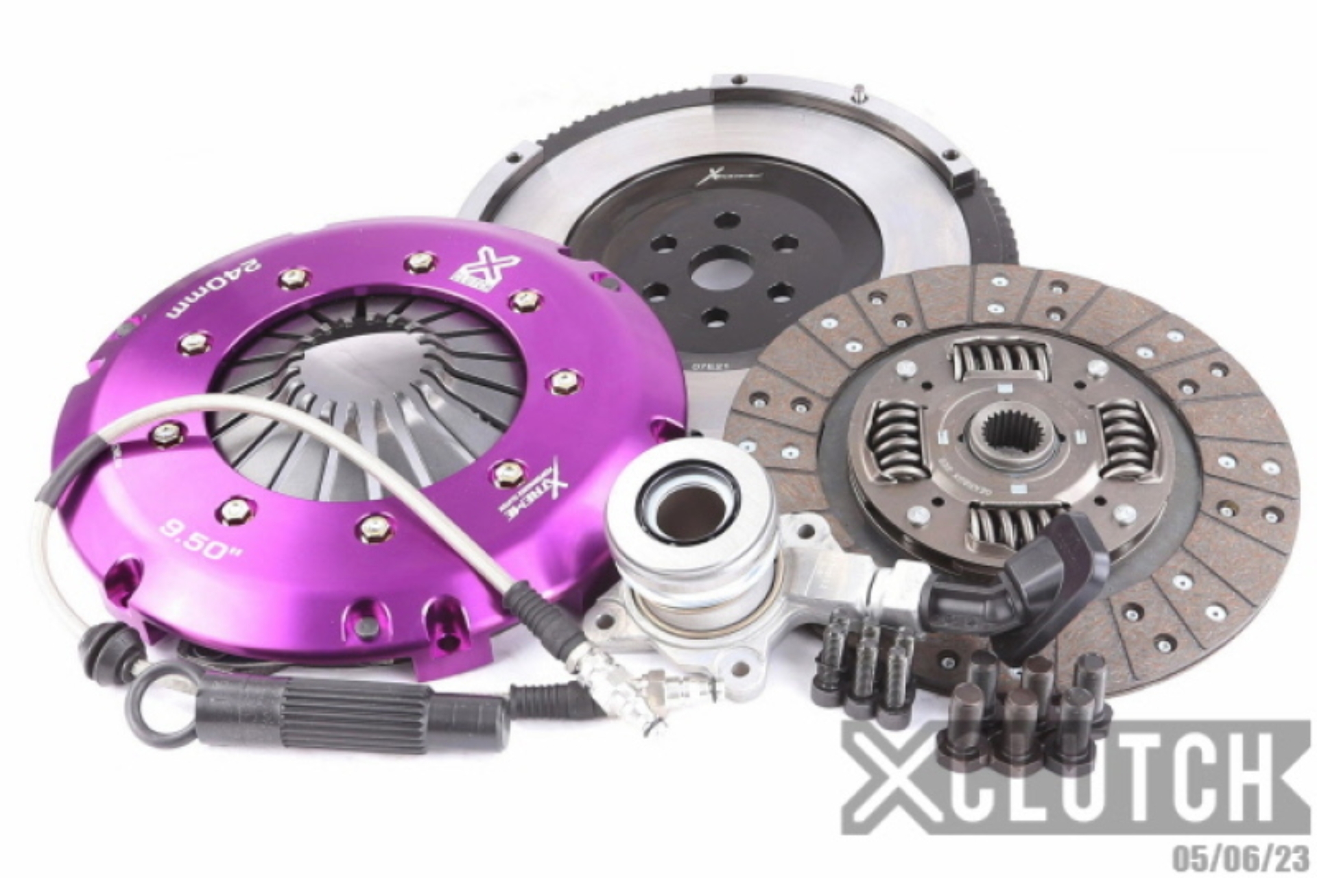 Picture of XCLUTCH XCL Clutch-Stage 1 Sprung Organic Clutch Kits - XKFD24640-1A