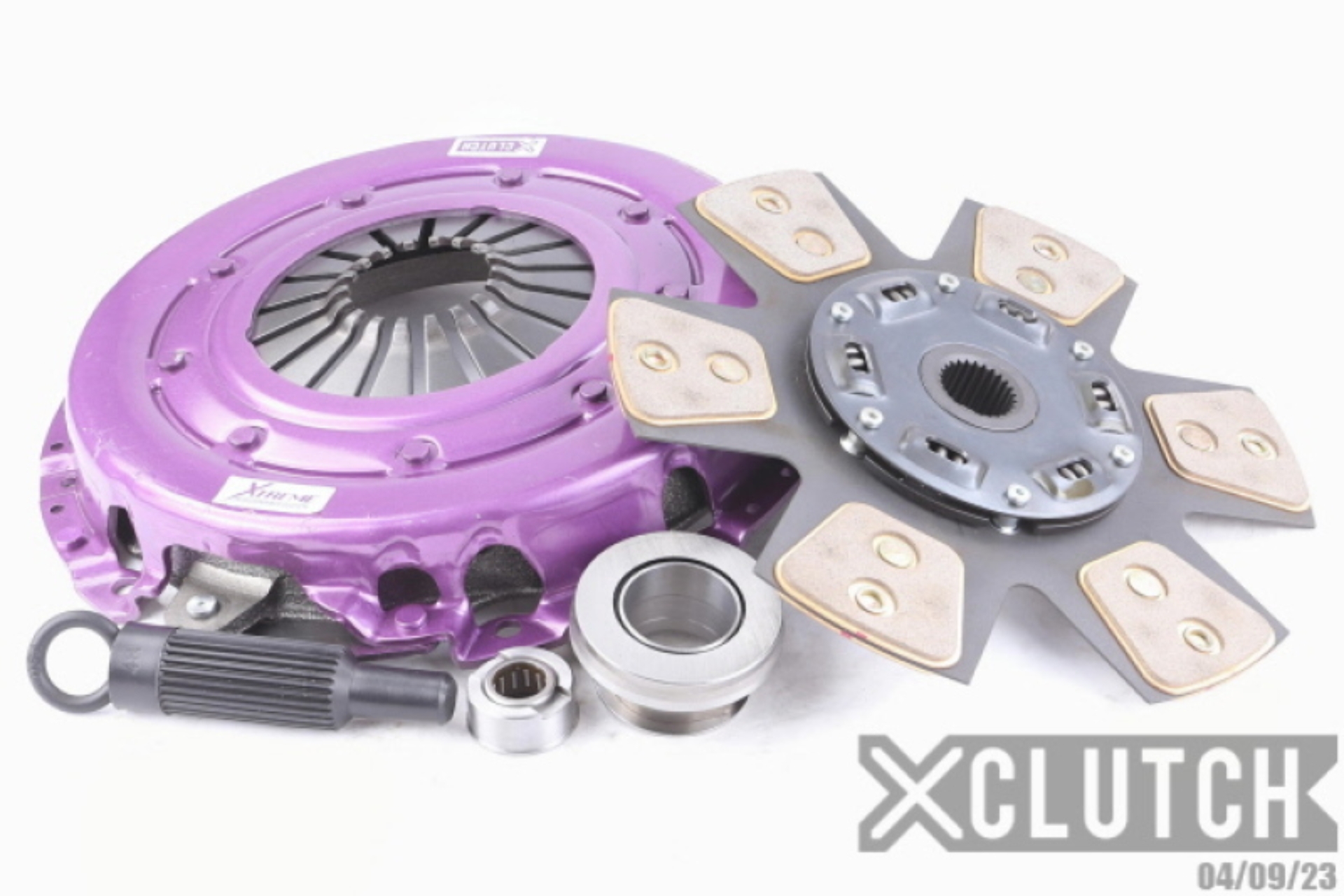 Picture of XCLUTCH XCL Clutch-Stage 2 Sprung Ceramic Clutch Kits - XKFD27008-1B