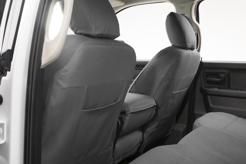 Picture of Covercraft 21-22 Ford F250/F350/F450/F550 Carhartt PrecisionFit Second Row Seat Covers - Gravel