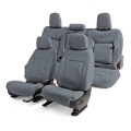Picture of Covercraft 21-24 Ford F150/ Leatherette PrecisionFit Custom Second Row Seat Covers - Med Grey