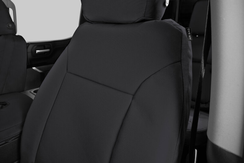 Picture of Covercraft 17-18 Ford F250-F350-F450-F550 Endura PrecisionFit Second Row Seat Covers - Blk/Blk