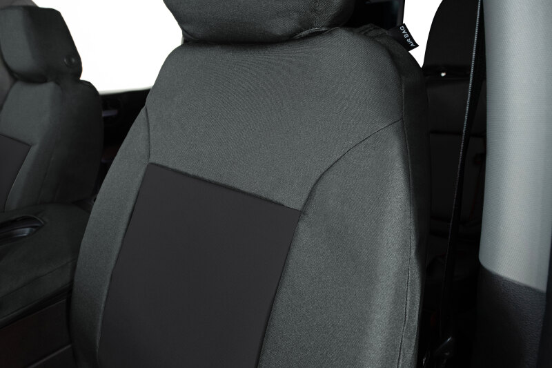 Picture of Covercraft 17-22 Ford F250/F350/F450/F550 Endura PrecisionFit Front Row Seat Covers - Charcoal/Blk