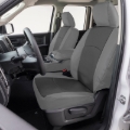 Picture of Covercraft 21-24 Dodge Durango Endura PrecisionFit Custom Front Row Seat Covers - Charcoal/Silver
