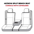 Picture of Covercraft 01-06 Ford Super Waterproof Polyester SeatSaver Custom Front Row Seat Covers - Grey