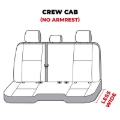 Picture of Covercraft 11-24 Dodge Ram Waterproof Polyester SeatSaver Custom Second Row Seat Covers - Grey