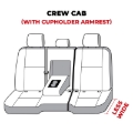 Picture of Covercraft 11-24 Dodge Ram Waterproof Polyester SeatSaver Custom Second Row Seat Covers - Grey