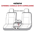 Picture of Covercraft 19-20 Ford F150/ Carhartt SeatSaver Custom Front Row Seat Covers - Brown