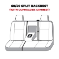 Picture of Covercraft 21-23 Chevrolet Tahoe Carhartt SeatSaver Custom Second Row Seat Covers - Brown
