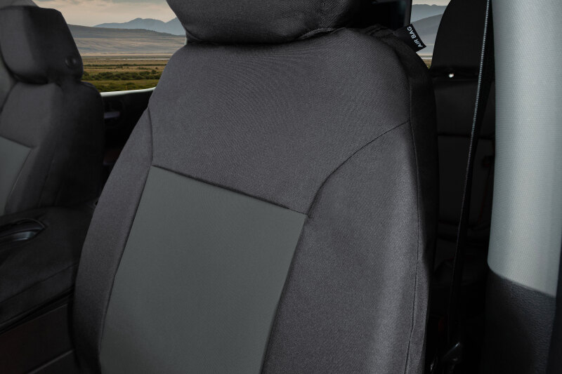 Picture of Covercraft 19-24 Dodge RAM 2500/3500 Endura PrecisionFit Second Row Seat Covers - Blk/Charcoal