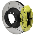 Picture of Wilwood 99-12 Porsche 911(996/997) Superlite 4R Rear Brake Kit Slotted 14.00in Rotor W/Lines - Ylw