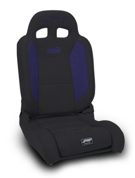Picture of PRP EnduroDaily Reclining Suspension Seat - Black/Purple Vinyl - Passenger