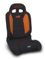 Picture of PRP EnduroDaily Reclining Suspension Seat - Black/Orange Vinyl - Passenger