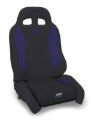 Picture of PRP EnduroCrawl Reclining Suspension Seat - Black/Purple Vinyl - Driver