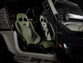 Picture of PRP EnduroCrawl Reclining Suspension Seat - Black Suede - Passenger