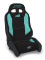 Picture of PRP EnduroCrawl Reclining Suspension Seat - Black/Teal Tweed - Driver