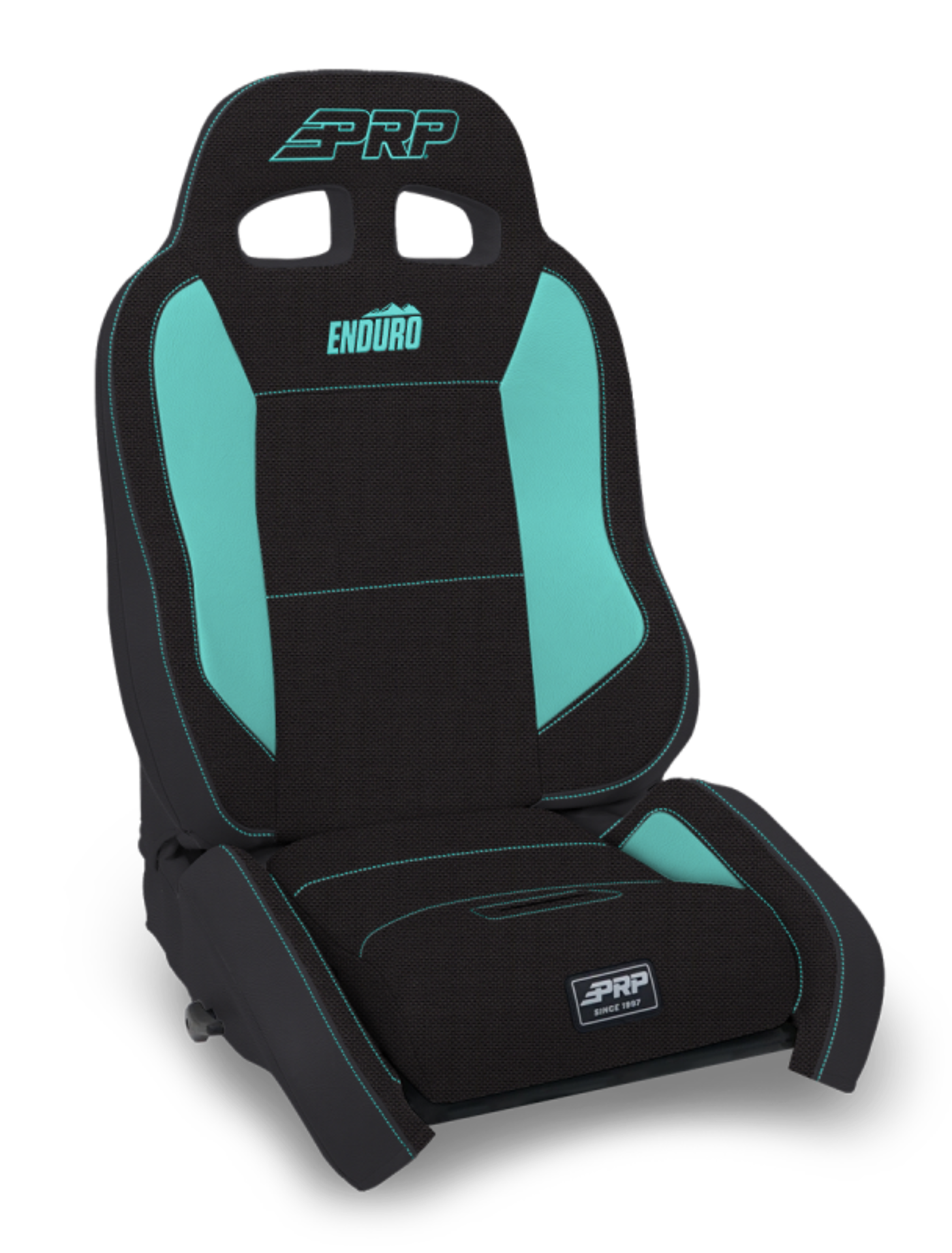 Picture of PRP EnduroCrawl Reclining Suspension Seat - Black/Teal Tweed - Passenger