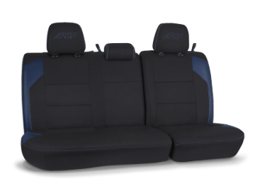 Picture of PRP 16-23 Toyota Tacoma Rear Bench Cover - Black/Navy Blue