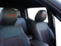 Picture of PRP 6-23 Toyota Tacoma Front Seat Covers (Pair) - Black/Navy Blue