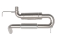 Picture of aFe 21-24 Ford Bronco Apollo GT Series 3 IN 409 Stainless Steel Hi-Tuck Axle-Back Exhaust
