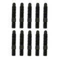 Picture of Moroso Bullet Nose Black OX Studs - 1/4-20 X 1/4-28 X 1.5 Long (10 Pack)