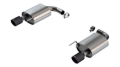 Picture of Borla 2024 Ford Mustang GT 5.0L V8 w/o Active Exhaust S-Type Axle-Back Exhaust System - Carbon Fiber