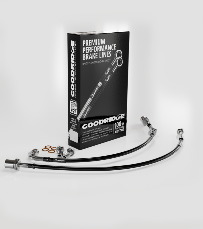 Picture of Goodridge 95-23 Toyota 4Runner Stainless Steel Front Brake Lines