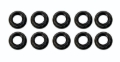 Picture of Moroso 5/16in-24 12 Point Black Oxide Flange Nut - 10 Pack