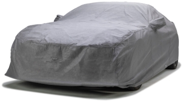 Picture of Covercraft 99-04 Ford Mustang W/ Custom 5-Layer Indoor Car Cover With Black Mustang Pony Logo