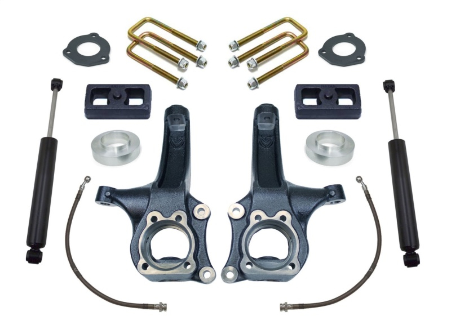 Picture of MaxTrac 15-18 Chevrolet Colorado 2WD 6.5in/3in MaxPro Spindle Lift Kit w/MaxTrac Shocks