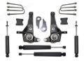 Picture of MaxTrac 01-09 Ford Ranger 2WD w/Torsion Bar Susp. (Non Stabilitrak) 5in/3in Spindle Lift Kit
