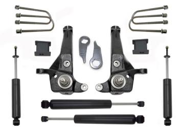 Picture of MaxTrac 01-09 Ford Ranger 2WD w/Torsion Bar Susp. (Non Stabilitrak) 5in/3in Spindle Lift Kit