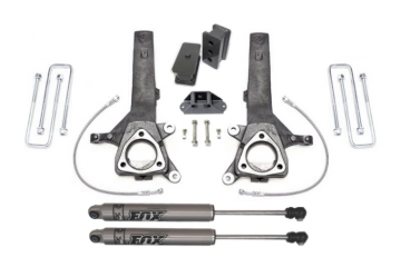 Picture of MaxTrac 04-18 Nissan Titan 2WD 4in/2in MaxPro Elite Spindle Lift Kit w/FOX Shocks